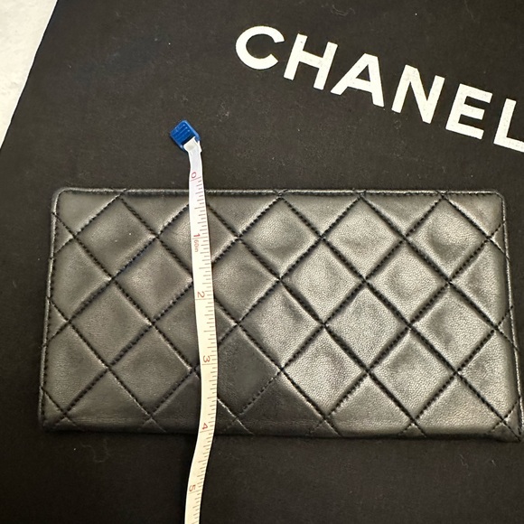 Chanel Lambskin Matelasse single Flap Chain ShoulderBag w/detachable mini wallet - Picture 13 of 15